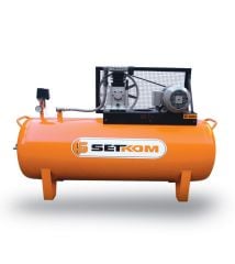 Setkom 500 LİTRE 7,5 Hp 500 Litre Pistonlu Kompresör
