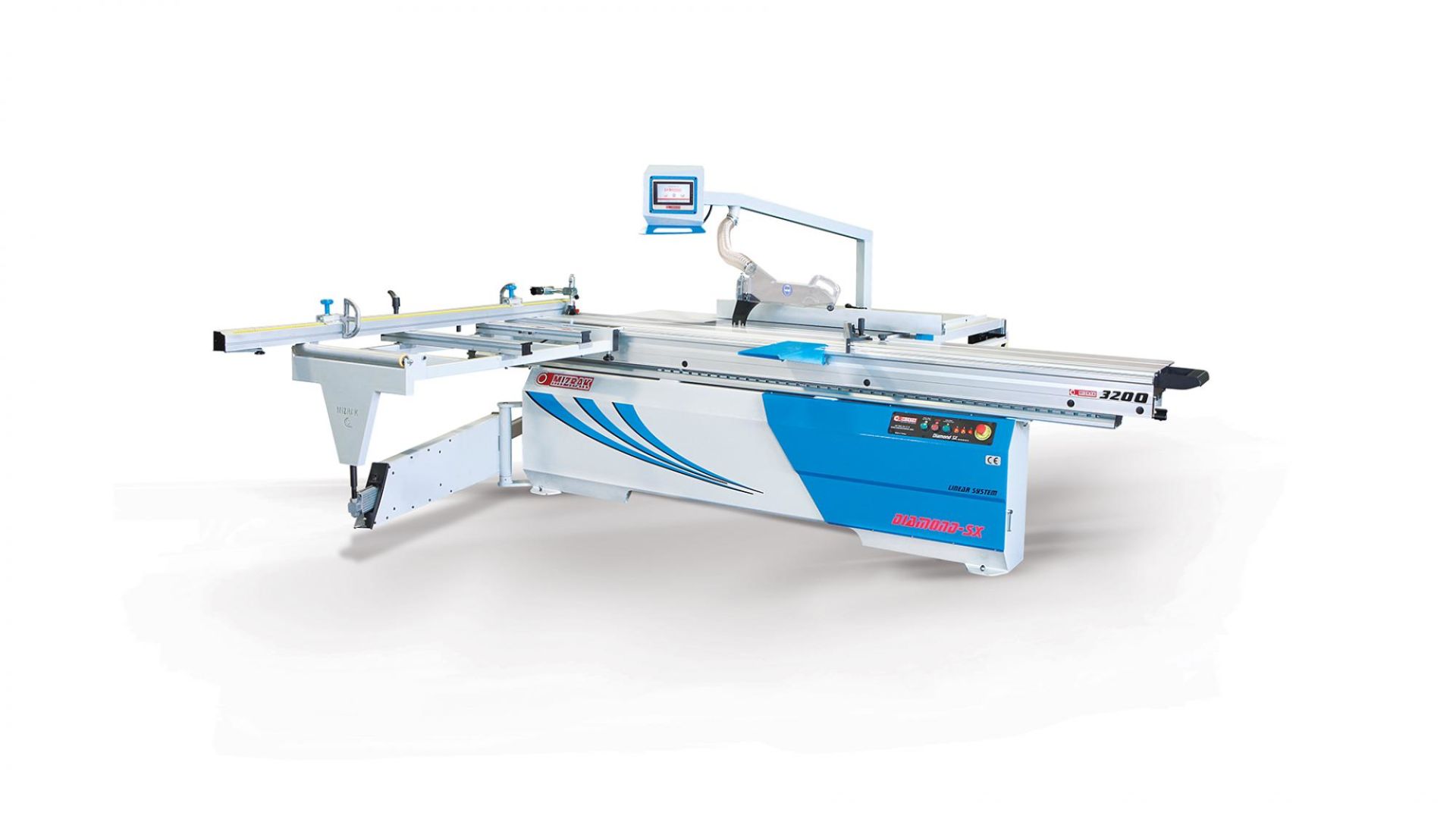 Mızrak Makine Diamond SX Çizicili Yatar Daire Makinesi