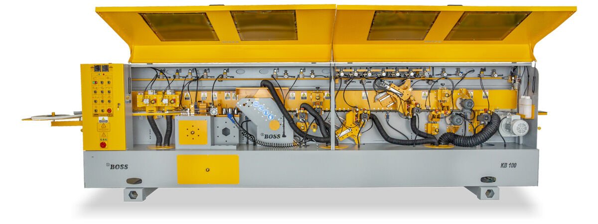 Boss KB 100 Full Kenar Bantlama Makinesi