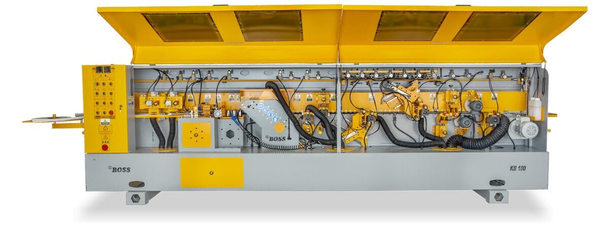 Boss KB 100 Full Kenar Bantlama Makinesi