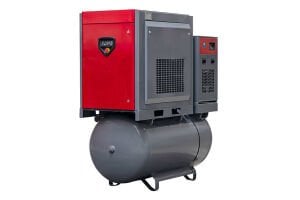 Depo Üstü 500 LT 10 HP Vidalı Kompresör Set