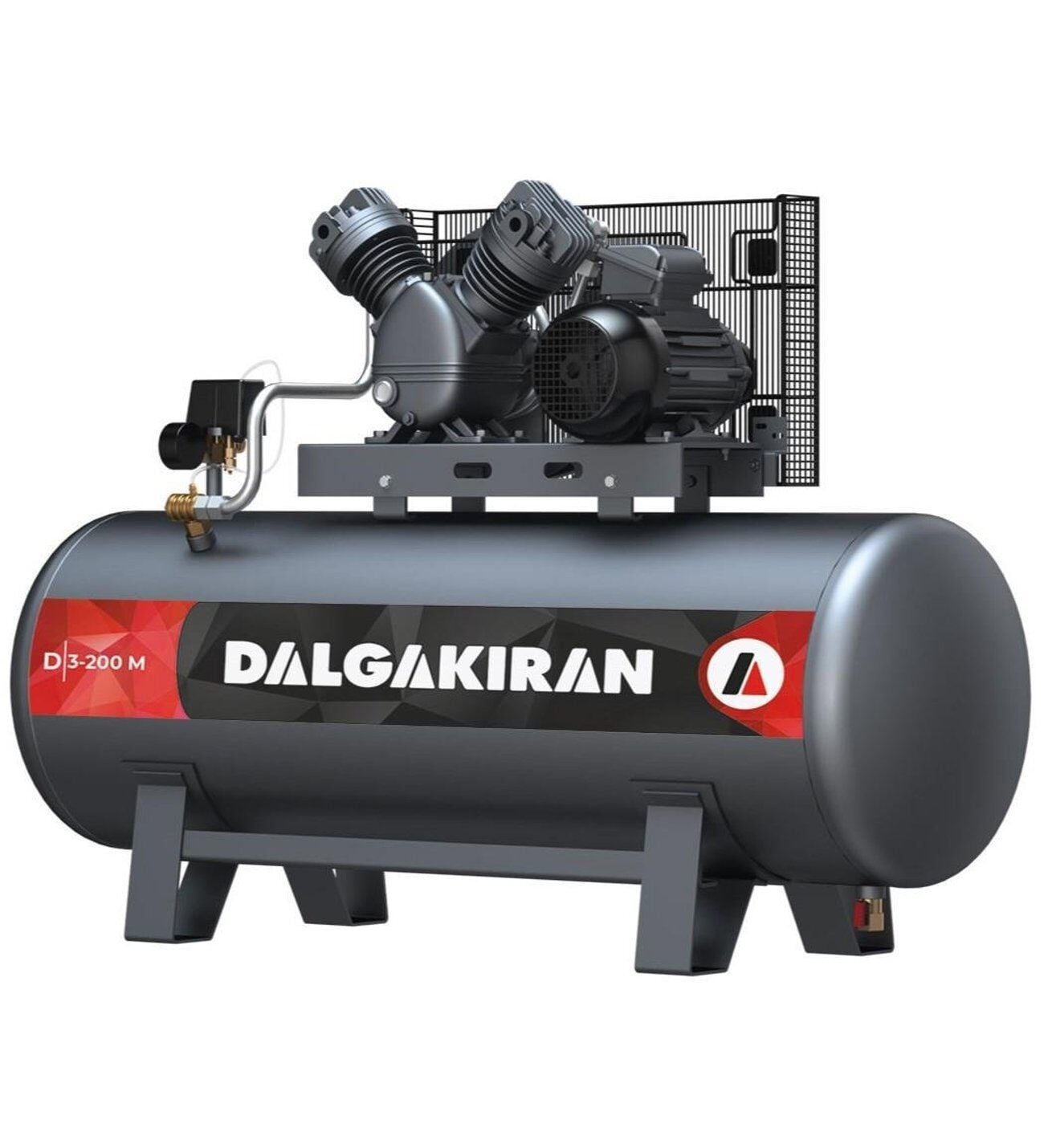 Dalgakıran D 2-200M 200 Litre Kompresör