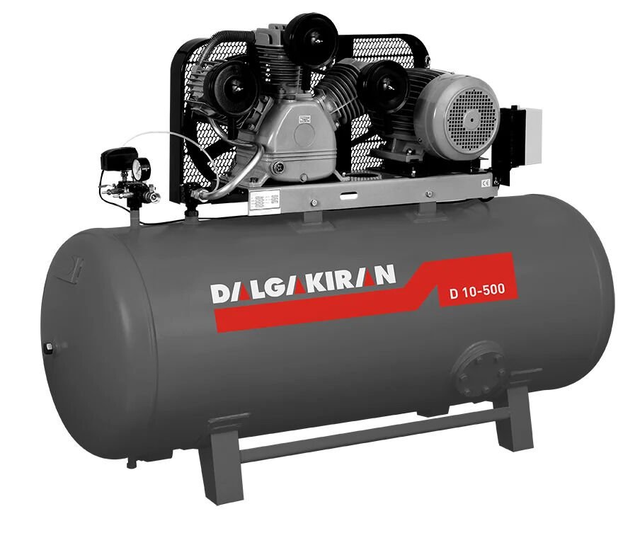 Dalgakıran D 7.5 -500 Litre 7.5 HP  Kompresör